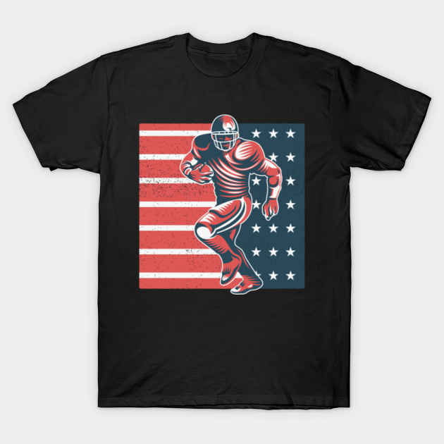 Vintage American Football - Vintage American Football - T-Shirt | TeePublic